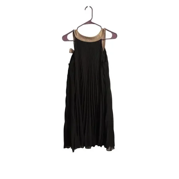 Signature by Robbie Bee Black & Gold Dress – Size 10 - Picture 4 of 4